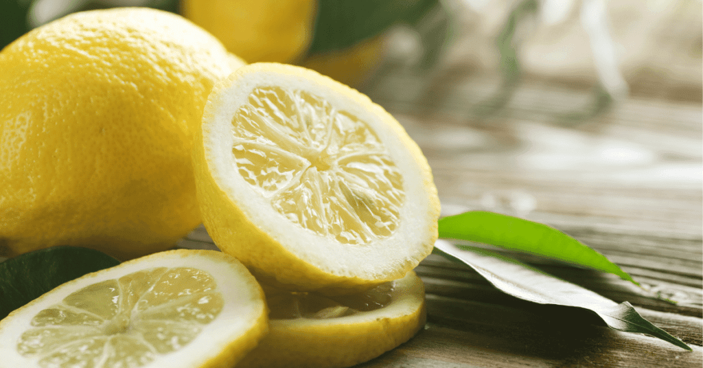 Lemon Juice for oily skin