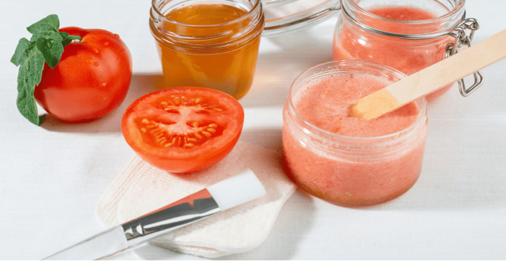 Tomatoes for oily skin