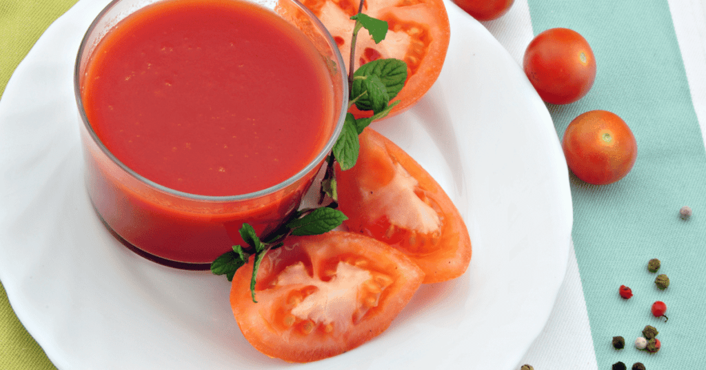 Typhoid fever prevention with Tomato juice